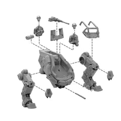 Konflikt 47 US M3A2 Pondskater Scout Walker