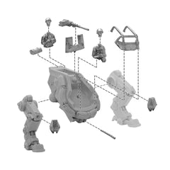 Konflikt 47 US M3A2 Pondskater Scout Walker