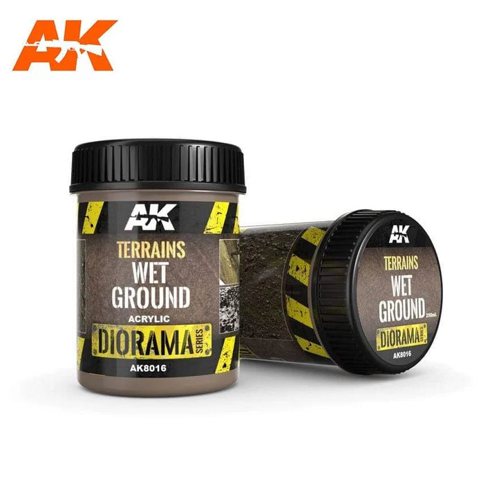 AK Interactive - Terrains Wet Ground - 250ml