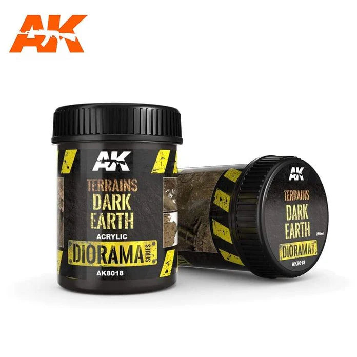 AK Interactive - Terrains Dark Earth - 250ml