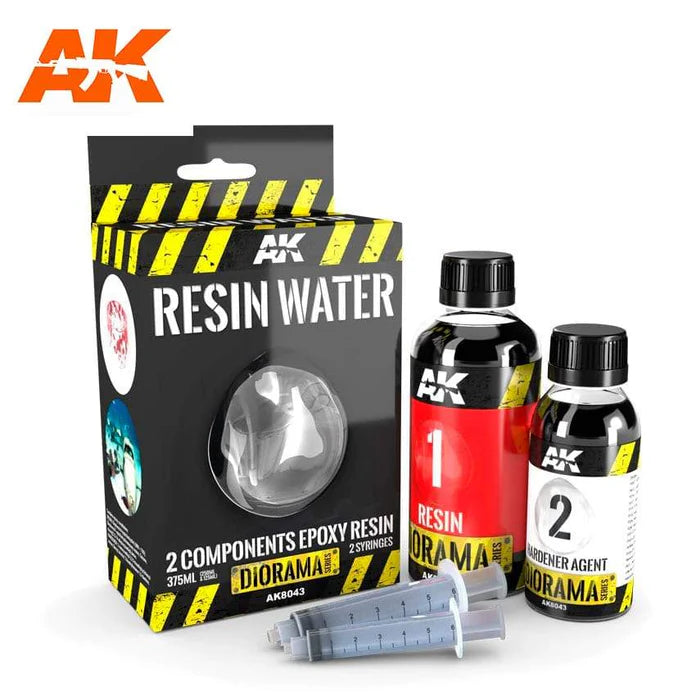 AK Interactive - Resin Water 2-Prt Epoxy Resin - 375ml