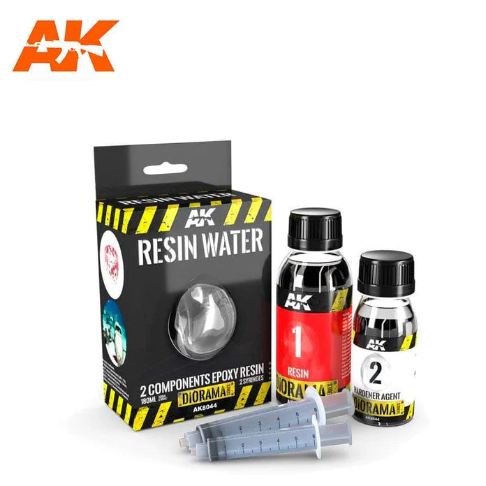 AK Interactive - Resin Water 2-Prt Epoxy Resin - 180ml