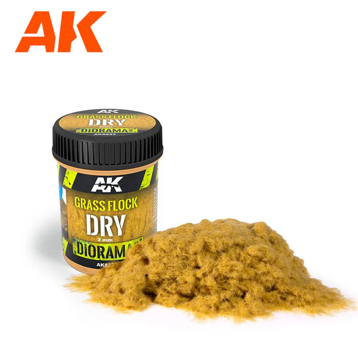 AK Interactive - Tufts - Grass Flock 2mm DRY