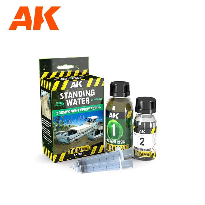 AK Interactive - Resin Stagnant Water Epoxy 180ml