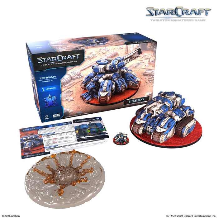 StarCraft -  Siege Tank - Terran