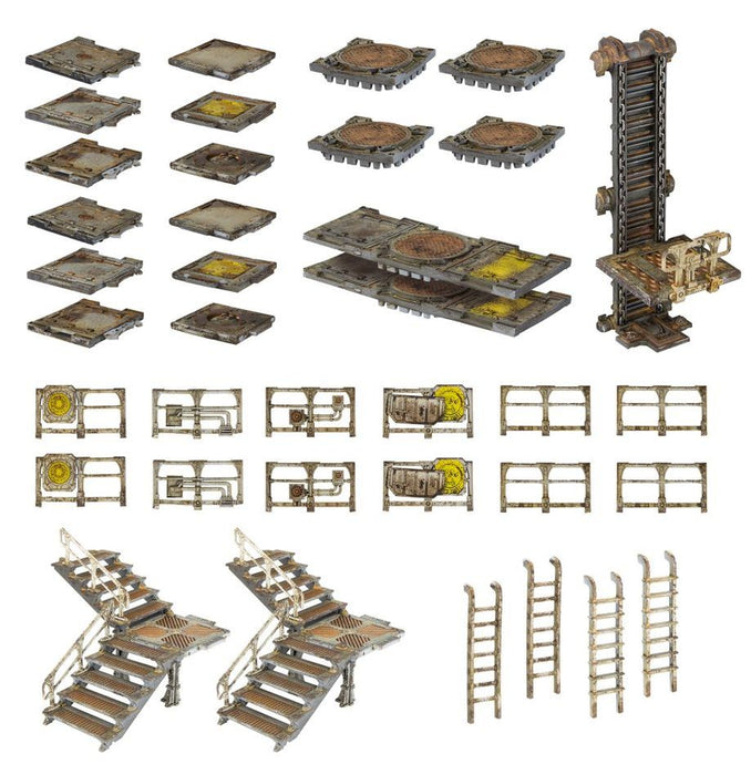 Necromunda: Zone Mortalis - Platforms & Stairs