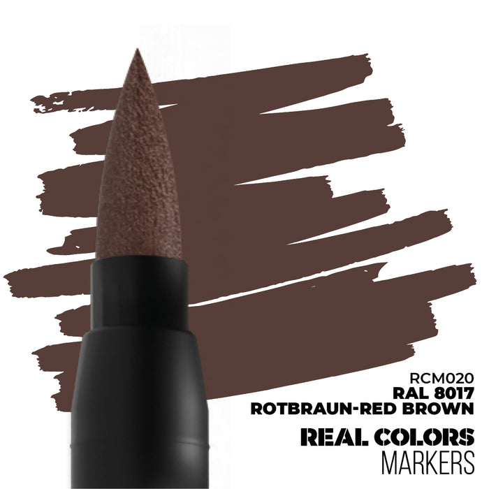RC MARKERS RAL 8017 ROTBRAUN-RED BROWN