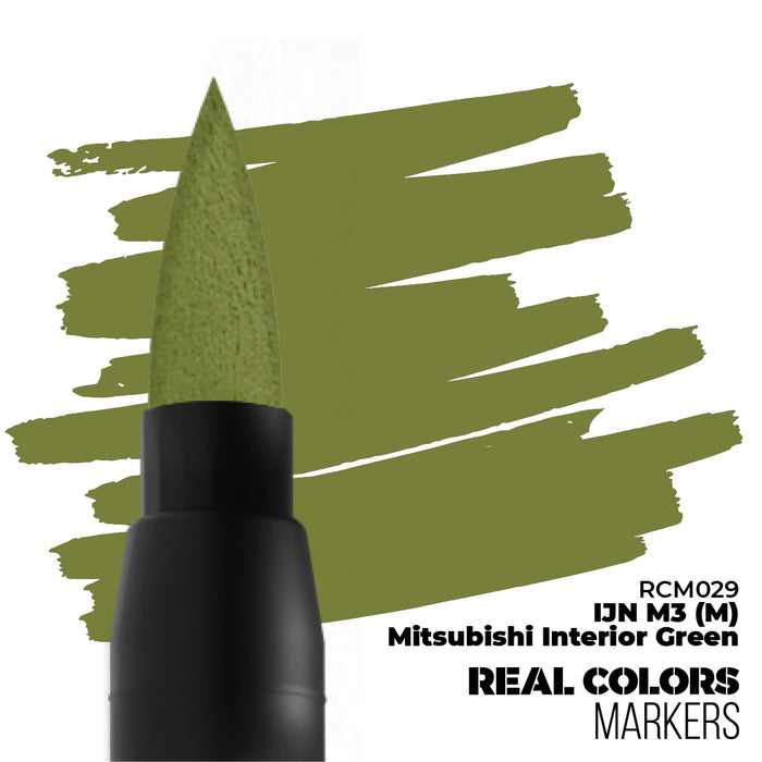 RC MARKERS IJN M3 (M) MITSUBISHI INTERIOR GREEN