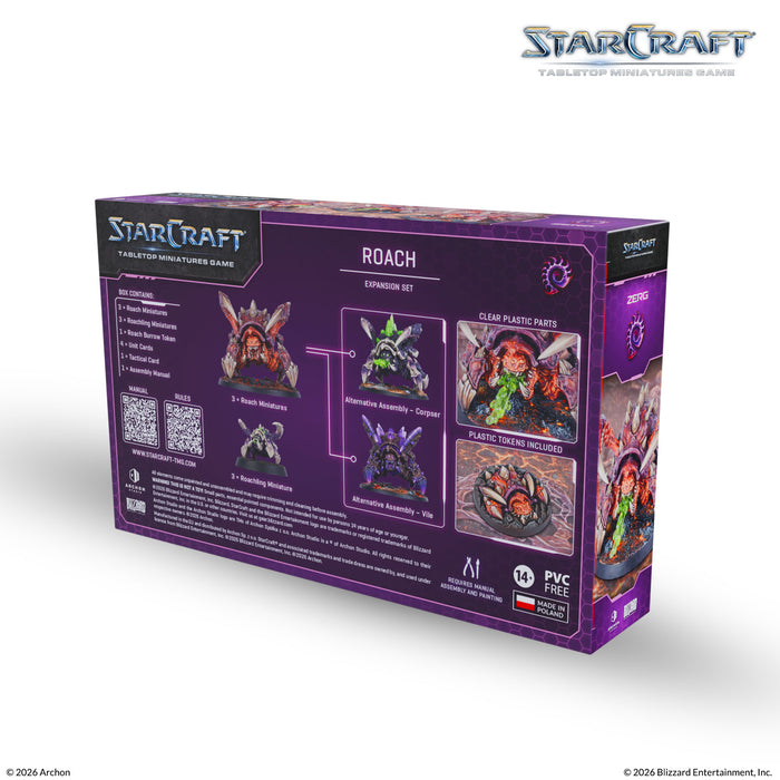 StarCraft Roach - Zerg - Expansion Set