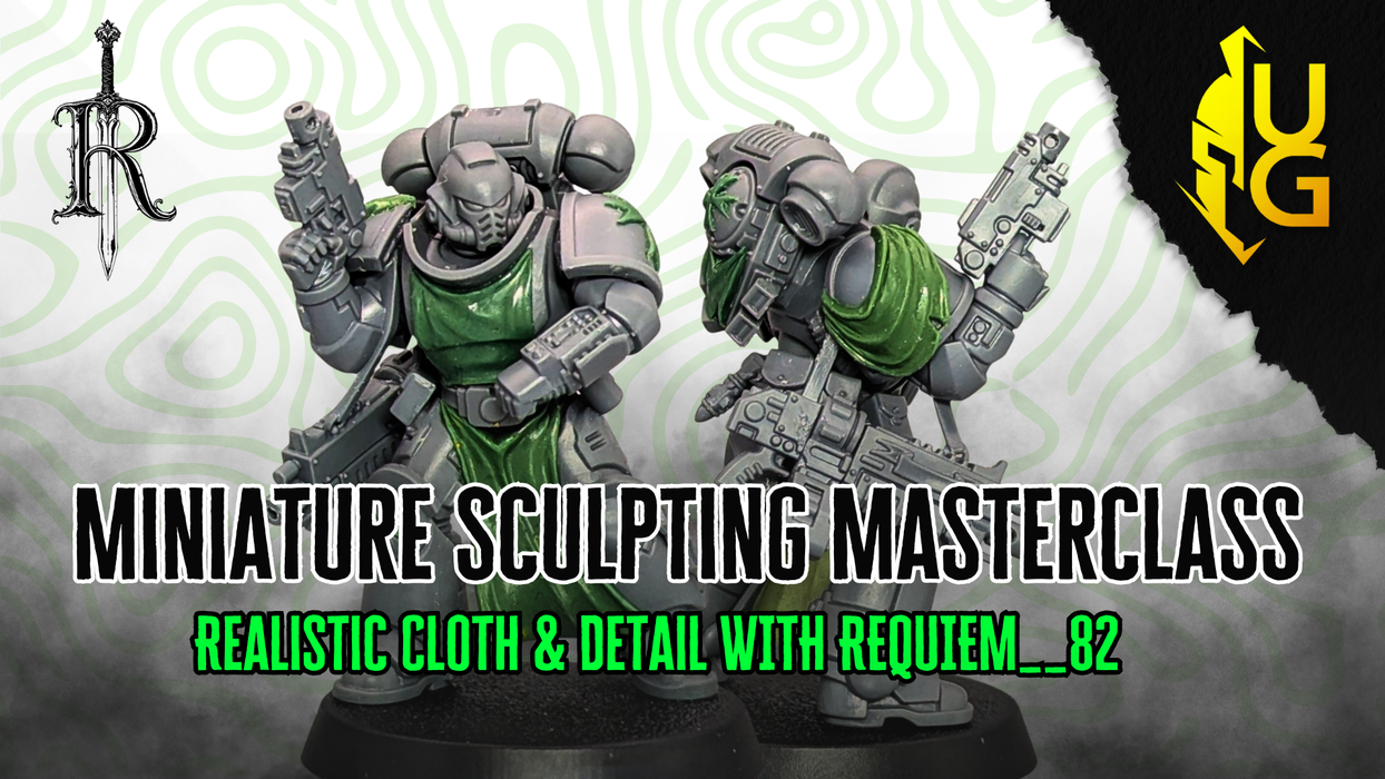 Miniature Sculpting Masterclass: 31/10/26-1/11/26