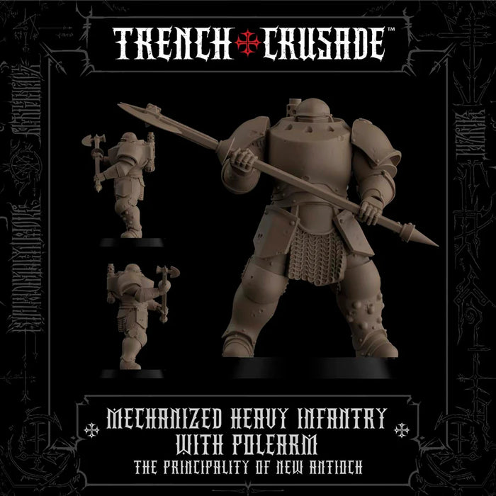 New Antioch: Heavy Mechanised Infantry with Polearm