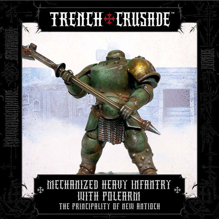 New Antioch: Heavy Mechanised Infantry with Polearm