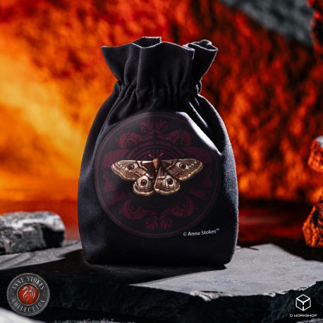 Anne Stokes Dice Pouch: Magic Moth