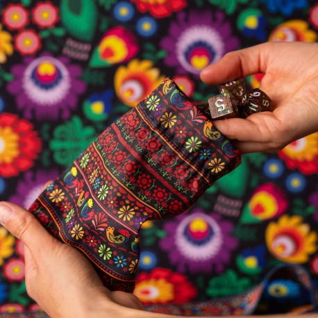 Full Art Dice Pouch: Krajka