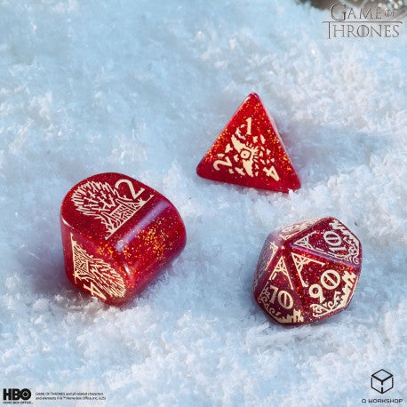 Game of Thrones: Lannister Dice Set