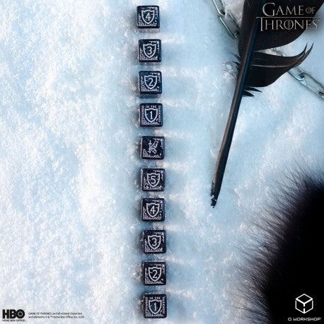 Game of Thrones: Nights Watch 10xD6 Dice Set