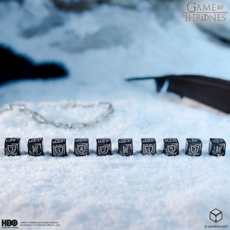 Game of Thrones: Nights Watch 10xD6 Dice Set