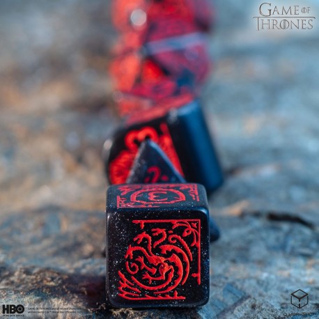Game of Thrones: Targaryen Dice Set