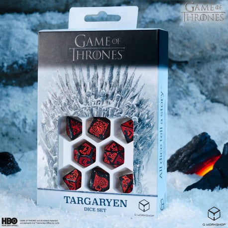 Game of Thrones: Targaryen Dice Set