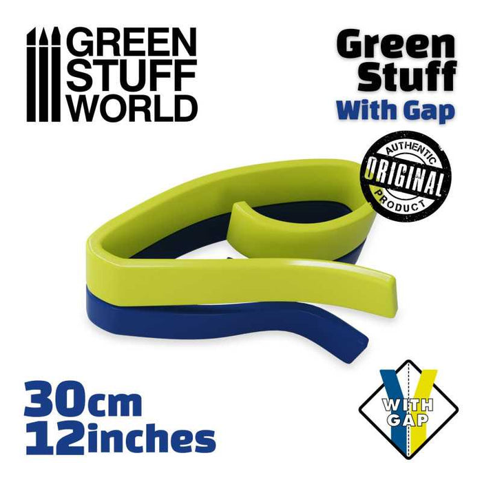 Green Stuff Tape - 12 inches - WITH GAP