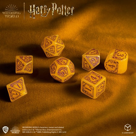 Harry Potter Gryffindor Modern Dice Set - Gold