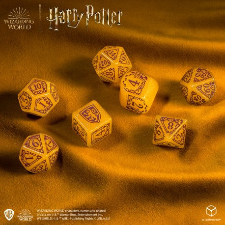 Harry Potter Gryffindor Modern Dice Set - Gold