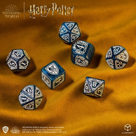 Harry Potter Ravenclaw Modern Dice Set - Blue