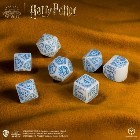Harry Potter Ravenclaw Modern Dice Set - White