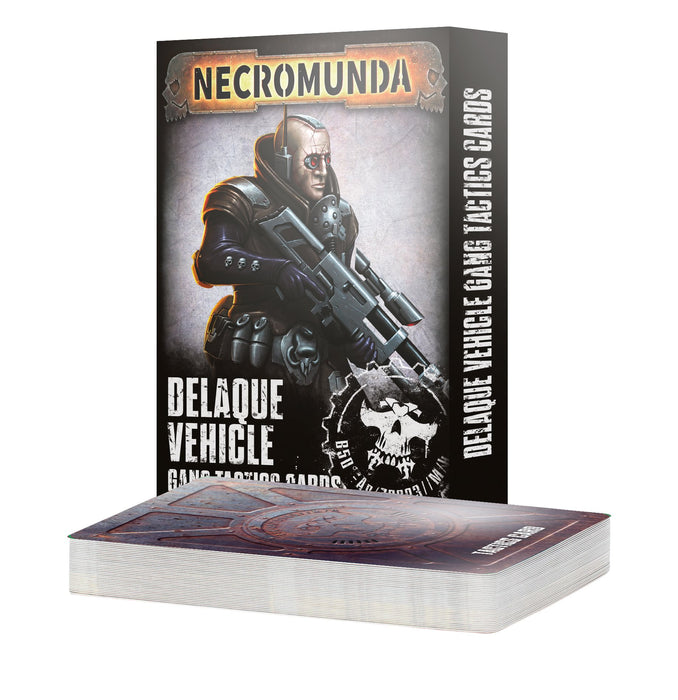 Necromunda: Delaque Vehicle Gang Tanctics Cards