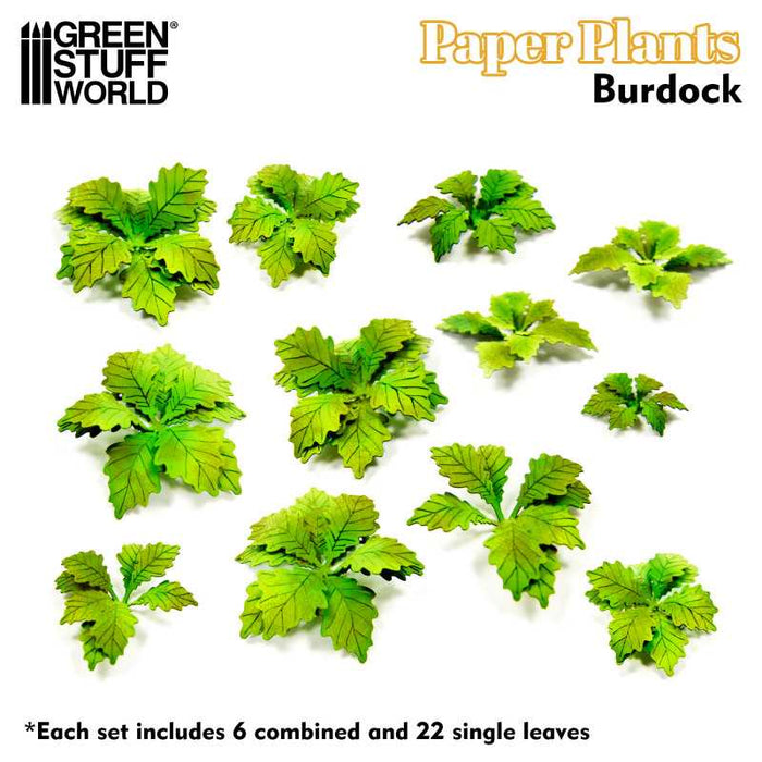 Paper Plants - Burdock