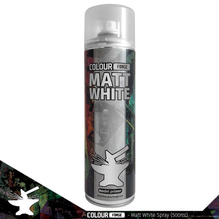 Colour Forge Matt White Spray