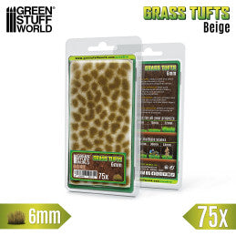 Grass Tufts 6mm Dry Beige