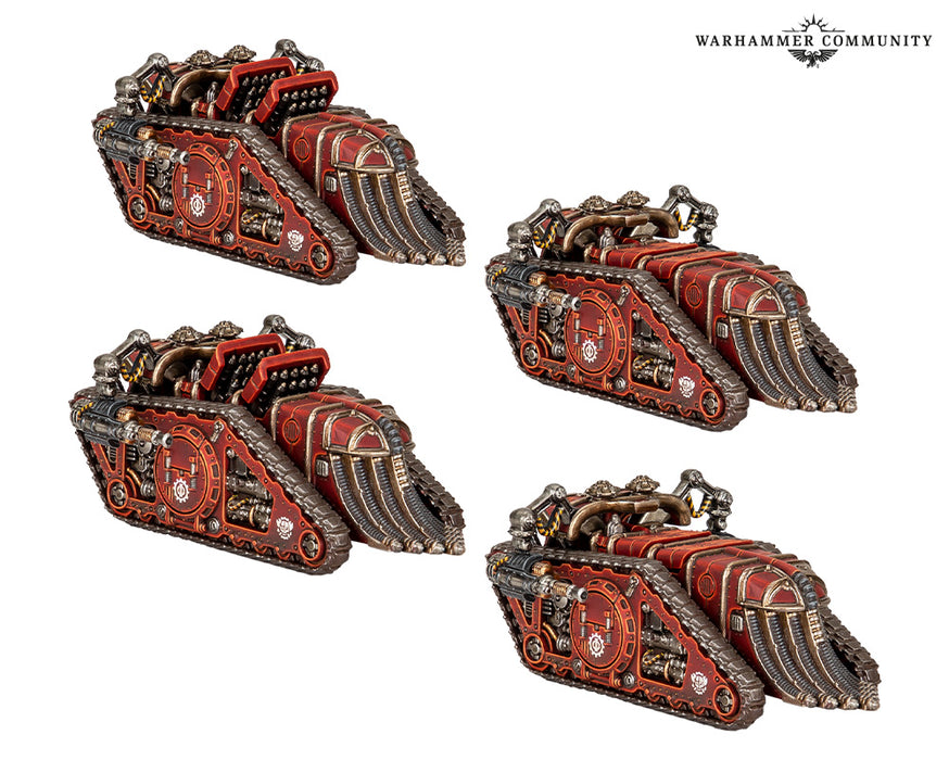 Legions Imperialis: Mechanicum Karacnos Assault Tank Squadron