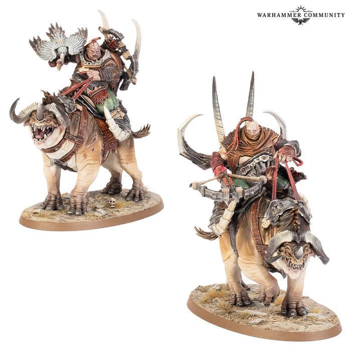 Ogor Mawtribes: Maulbeast Raiders/Maulbeast Cavalry