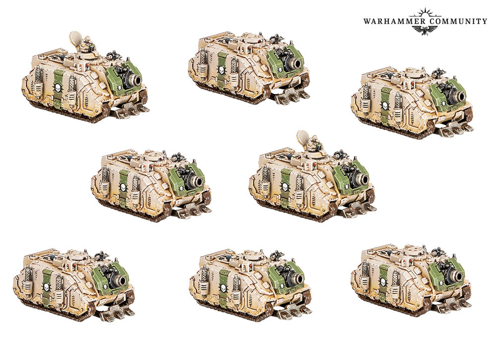 Legions Imperialis: Vindicator Siege Tank Squadron