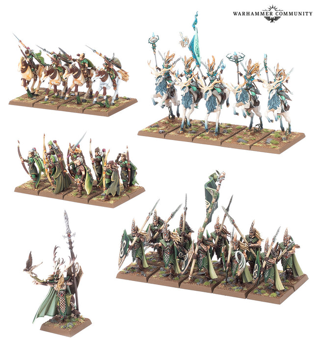 Wood Elf Realms: Battle March Army