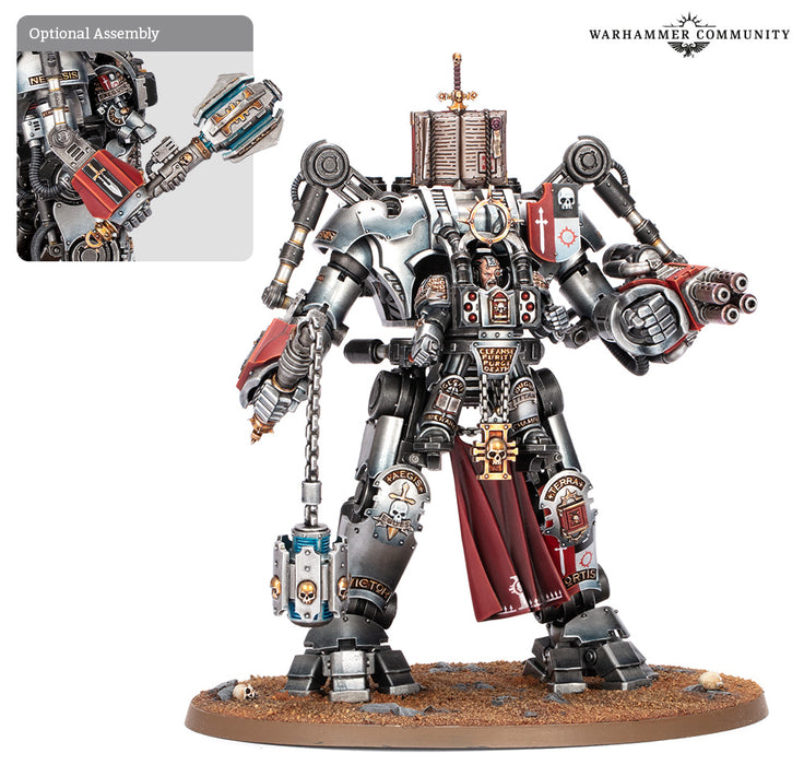 Grey Knights: Grand Master in Nemesis Dreadknight