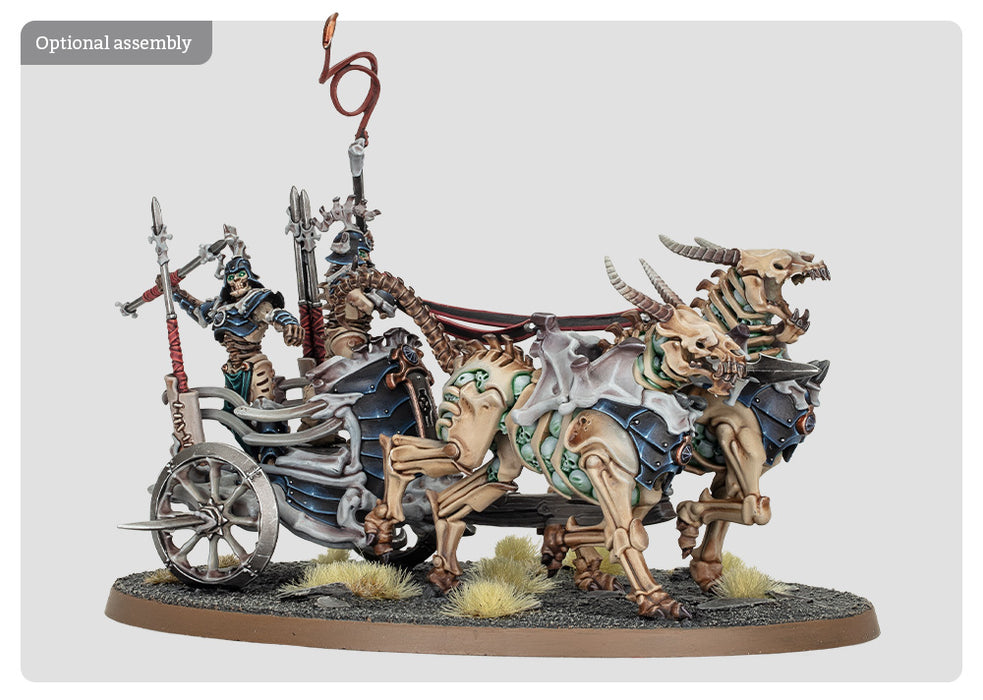 Ossiarch Bonereapers: Liege-Kavalos on War Chariot