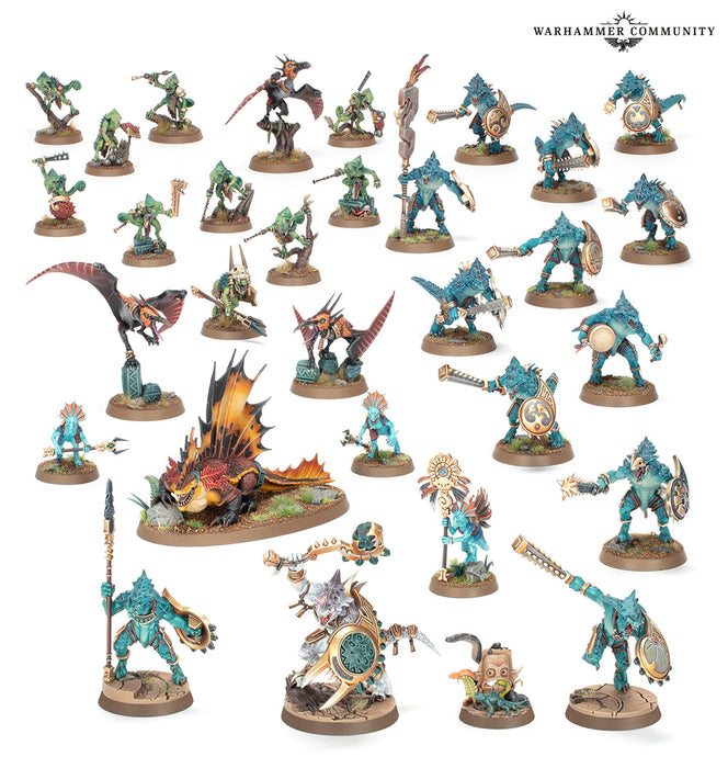 Spearhead: Seraphon Sunblooded Prowlers