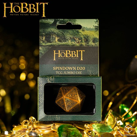 The Hobbit Spindown D20 - Solaris TCG Jumbo Die