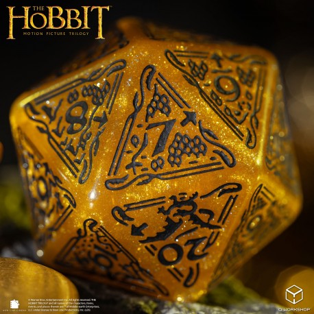 The Hobbit Spindown D20 - Solaris TCG Jumbo Die