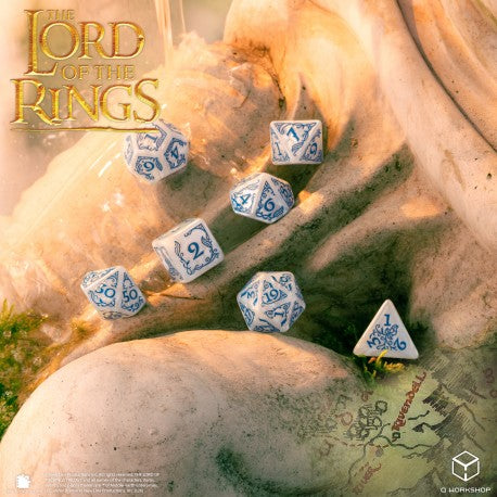 The Lord of the Rings: Rivendell Dice Set - Stone