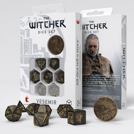 The Witcher Dice Set Vesemir - The Sword