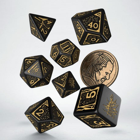 The Witcher Dice Set Vesemir - The Sword